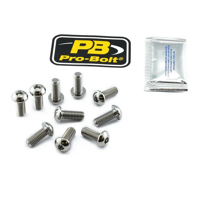 Pro Bolt Titan Bremsrotor Befestigungsbolzen Kit