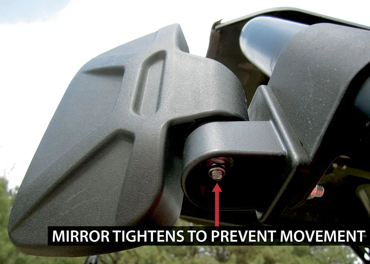 Moose Offroad Utv Side View Mirrors - Convex