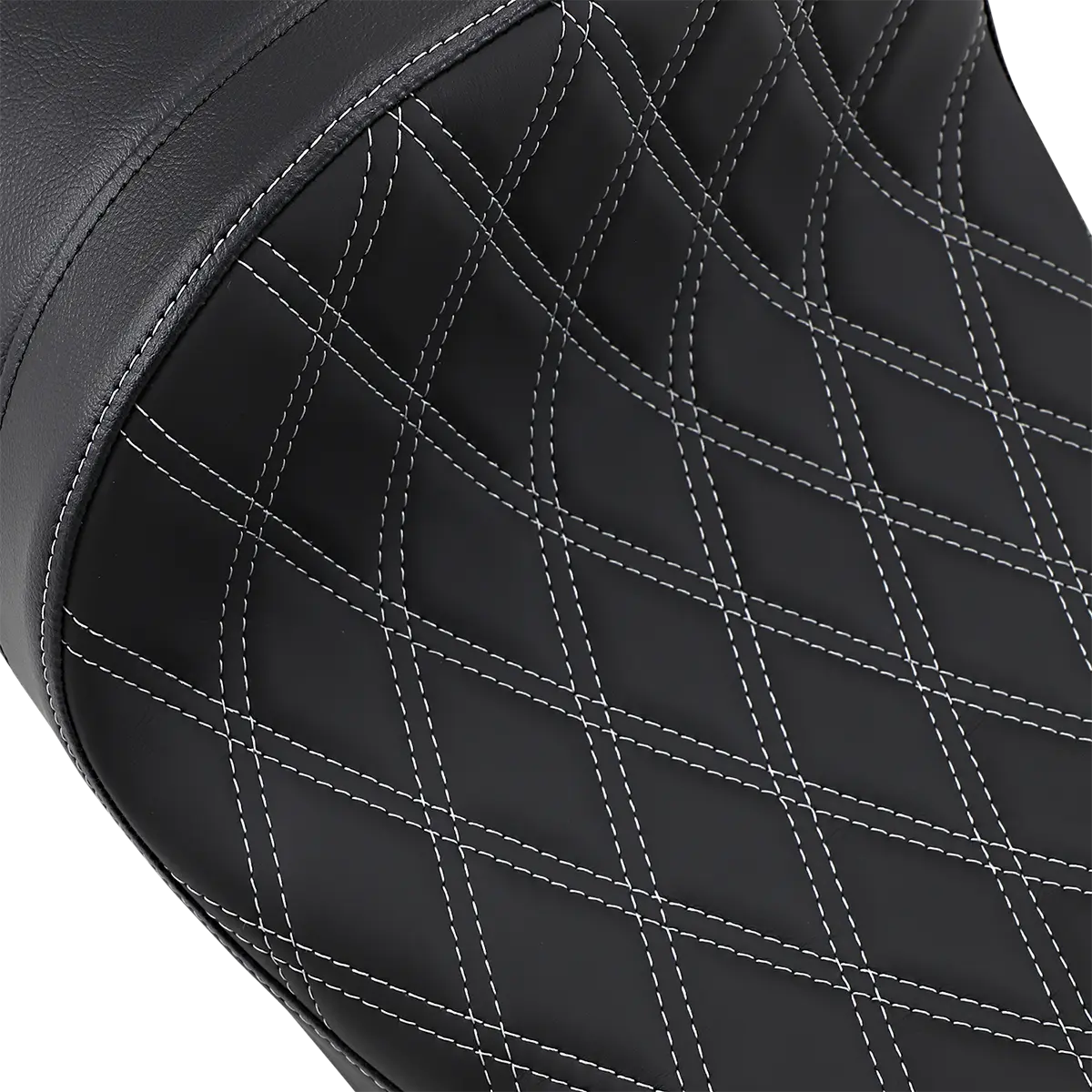Drag Specialties Ez-on Forward Low Solo Seat - For Harley Davidson