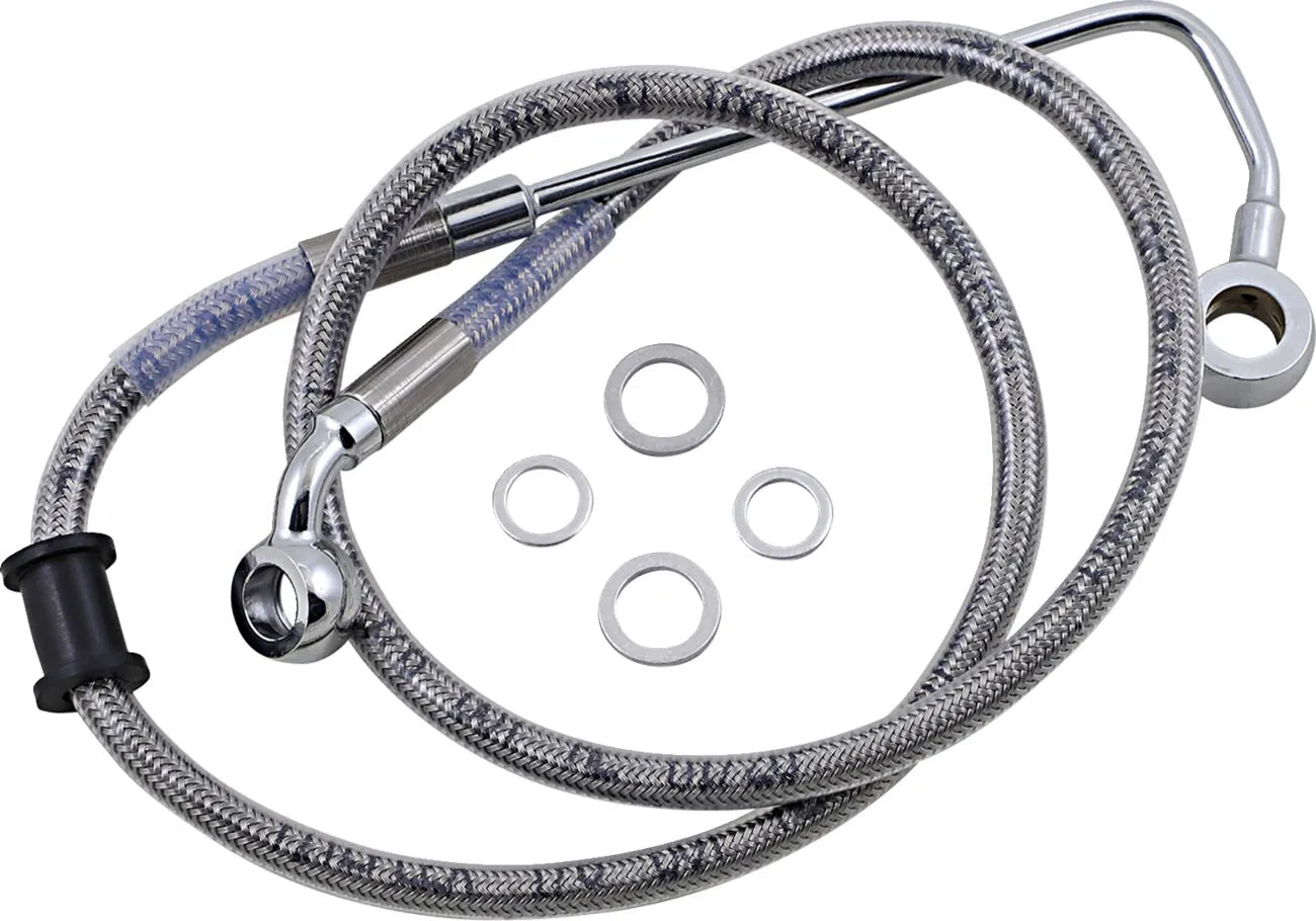 Drag Specialties Verlängerte Bremsleitung für ABS - 34.75"