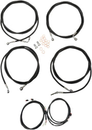 La Choppers Complete Plug-N-Play Cable Kit for 15"-17" Handlebars