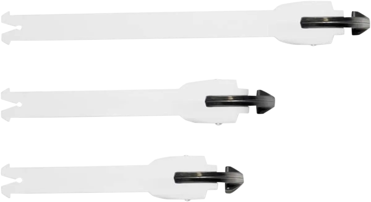 Alpinestars T3/T1 Boot Buckle Strap Kit White Black