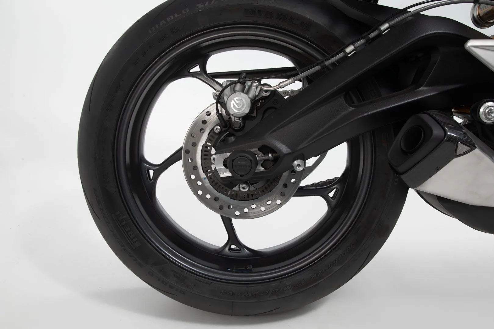Sw-motech Rear Axle Slider Set For Motorcycle Swing Arms
