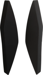 Icon Ultraflite Helmet Side Covers Rubatone Black