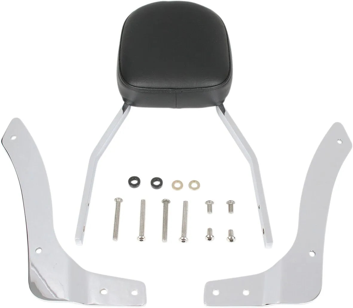 Cobra Square Sissy Bar Kit - Chrome