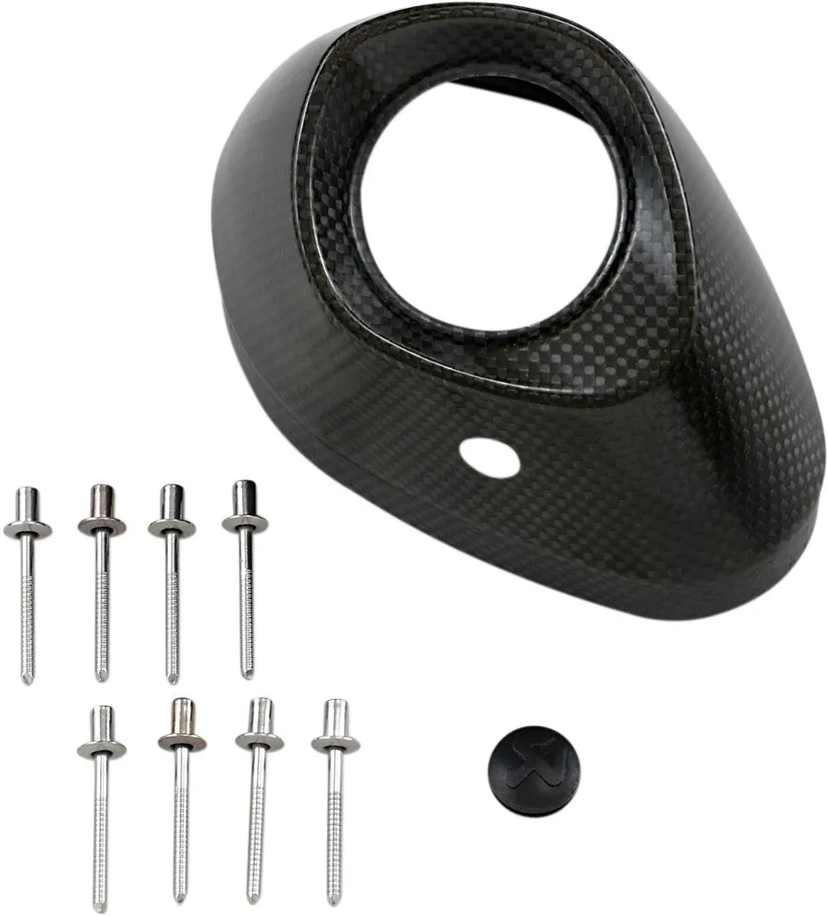 Akrapovic Ersatz-Endkappe - Carbonfaser