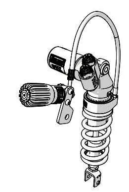 Ohlins TTX Flow DV Rear Shock Absorber