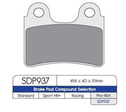 Dp Brakes Sdp Pro Mx Hochleistungs-Bremsbeläge - Vorne