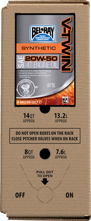 Bel-Ray V-Twin Synthetic 4-Stroke Engine Oil 20W-50 6 US gal