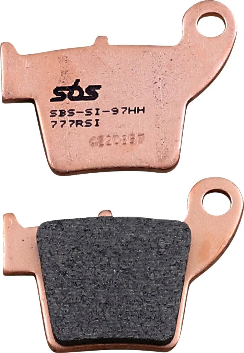 Sbs Rsi Offroad Racing Sintered Brake Pads - Front & Rear
