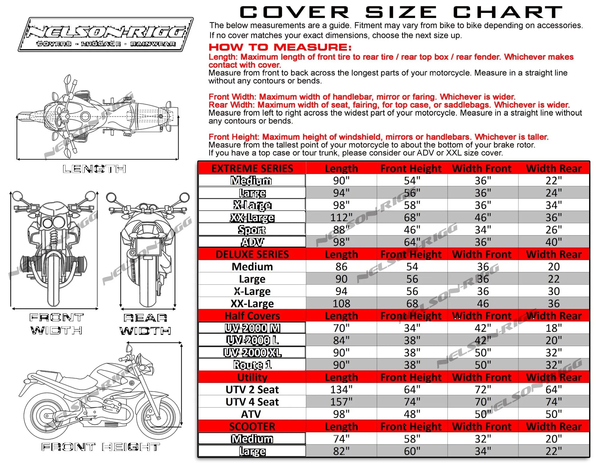 Nelson Rigg Defender Extreme Motorcycle Cover