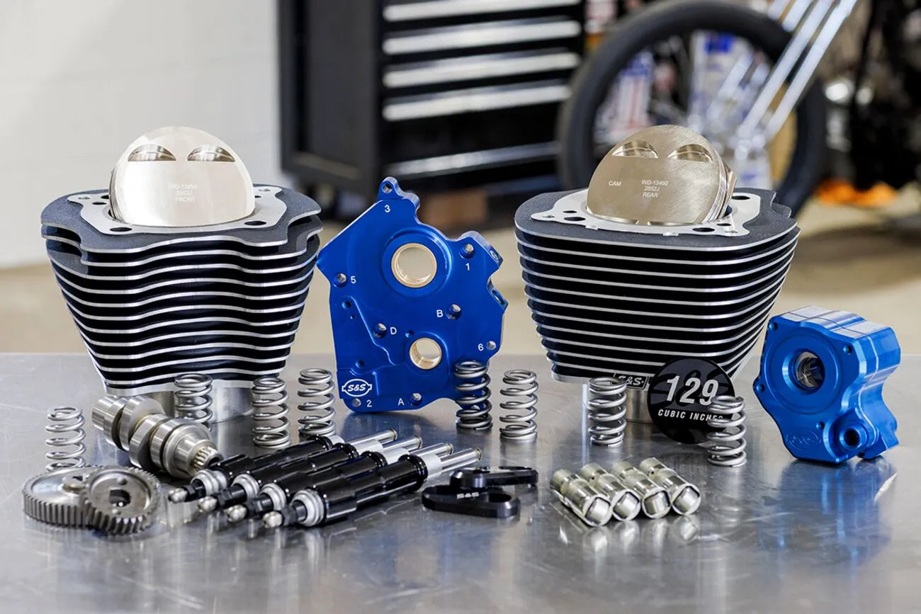 S&s Cycle 129" M8 Power Package Engine Kit