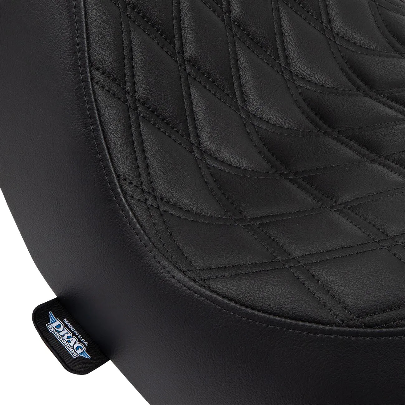 2-Up Drag Specialties Predator Iii Seat - For Harley Davidson