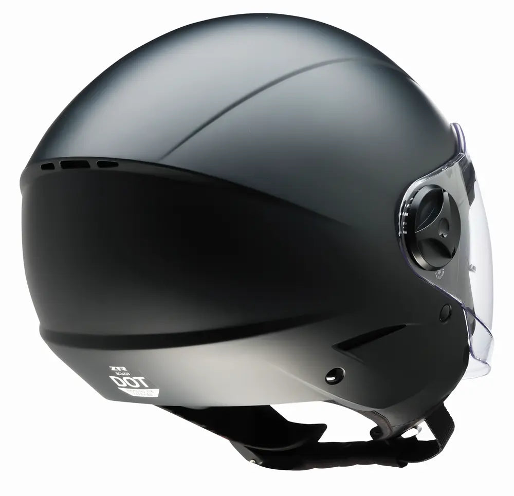 Z1R Scuzzi Helmet 22.06 Flat Black