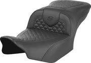 Saddlemen Roadsofa Dragon Scale Seat - For Harley Davidson