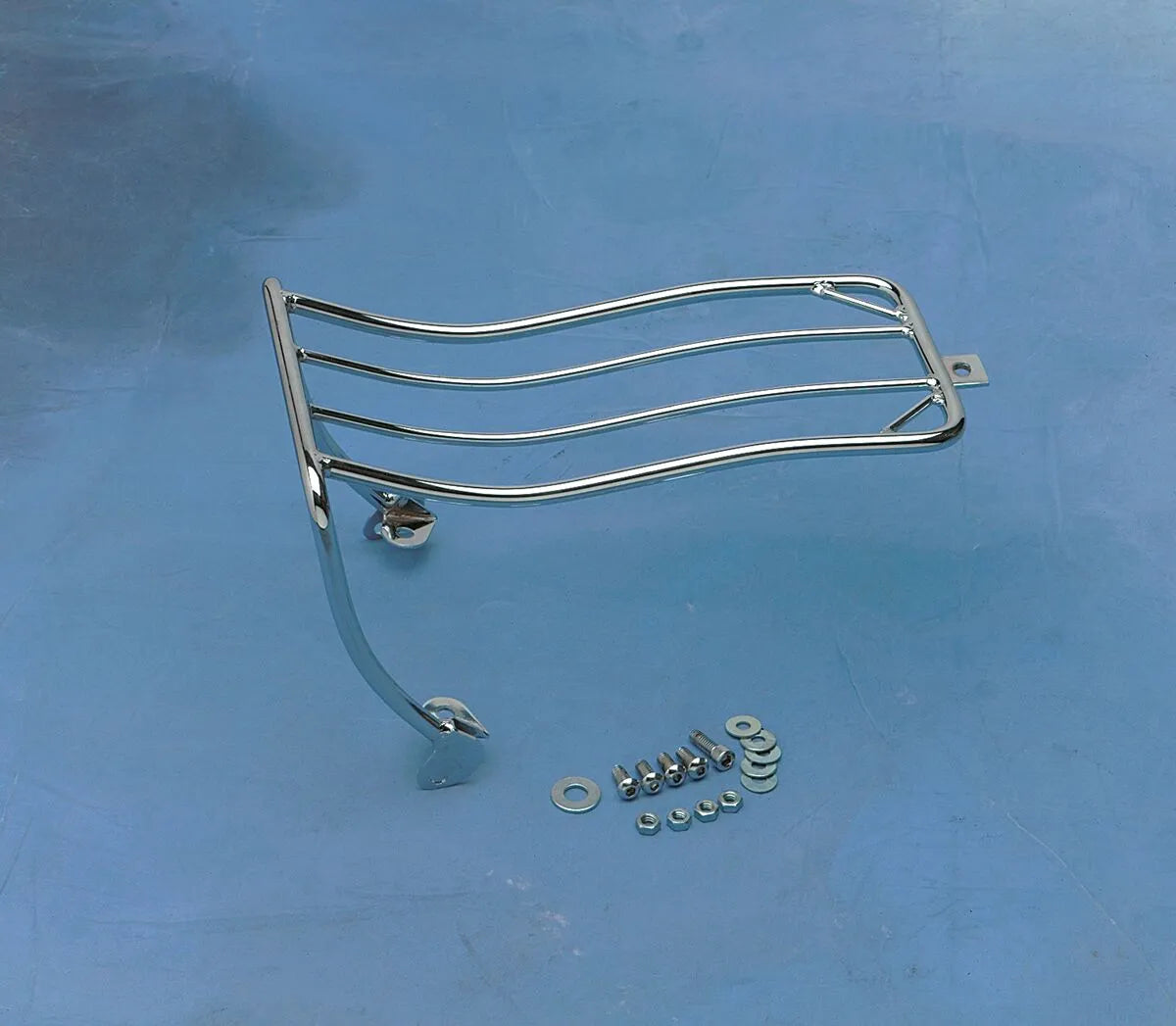 Drag Specialties Bobtail Fender Luggage Rack Chrome