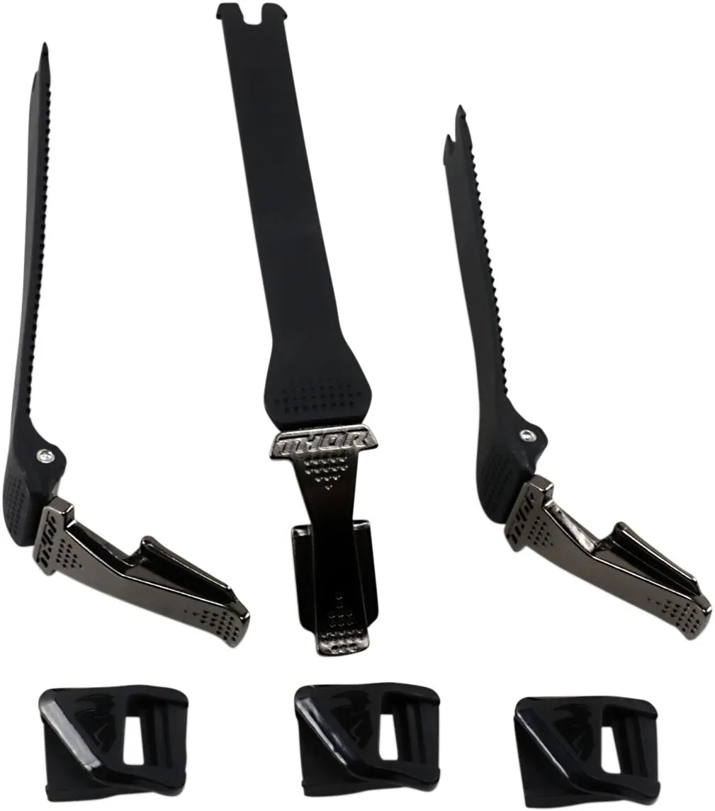 Thor Radial Boot Strap Kit Left Black