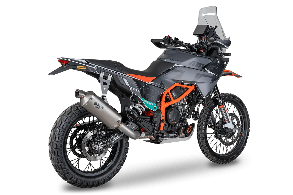 Spark DAKAR Titanium Slip-On Muffler for KTM 390 ADV R