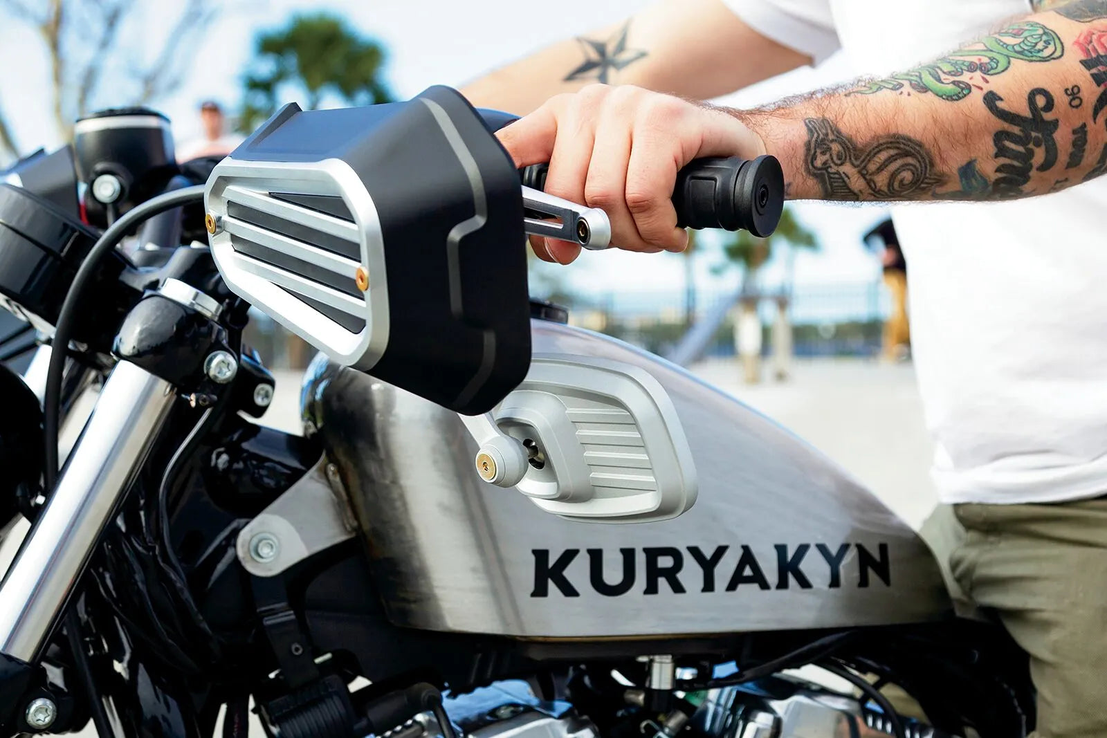 Kuryakyn Dillinger Mirror: Enhanced Visibility