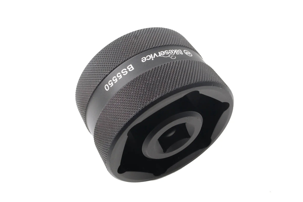 Bikeservice Rear Wheel Nut Socket 1/2" Drive 41mm/46mm Black