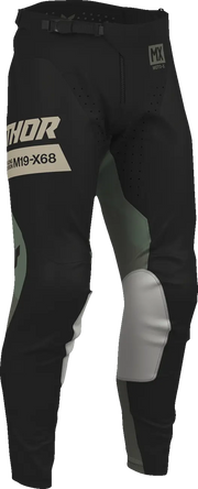 Thor Launchmode Bleach Pants - Black/Camo Green/Khaki
