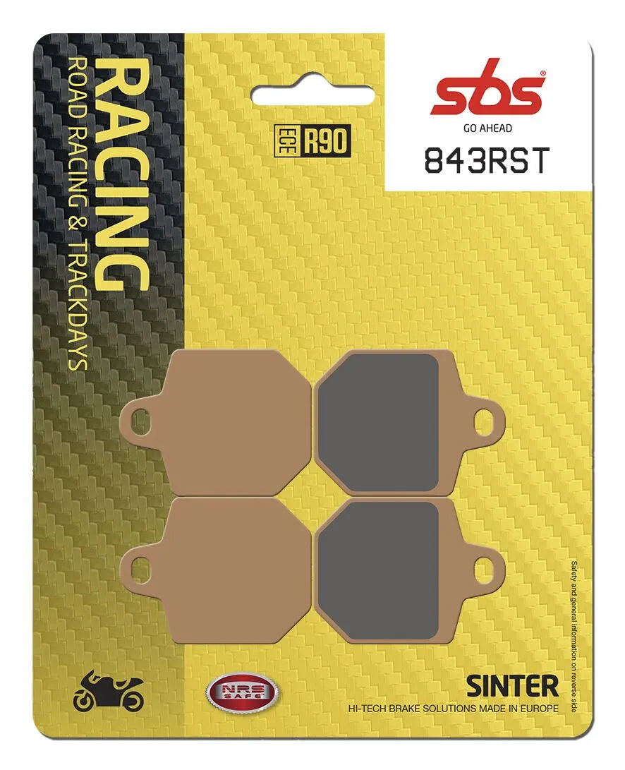SBS RST Sintered Bremsbeläge Für Hochleistungs-Motorräder - Vorne