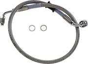Drag Specialties Stainless Steel Front Brake Line With Abs