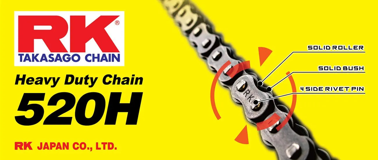 Rk 520h Heavy Duty Motorcycle Chain