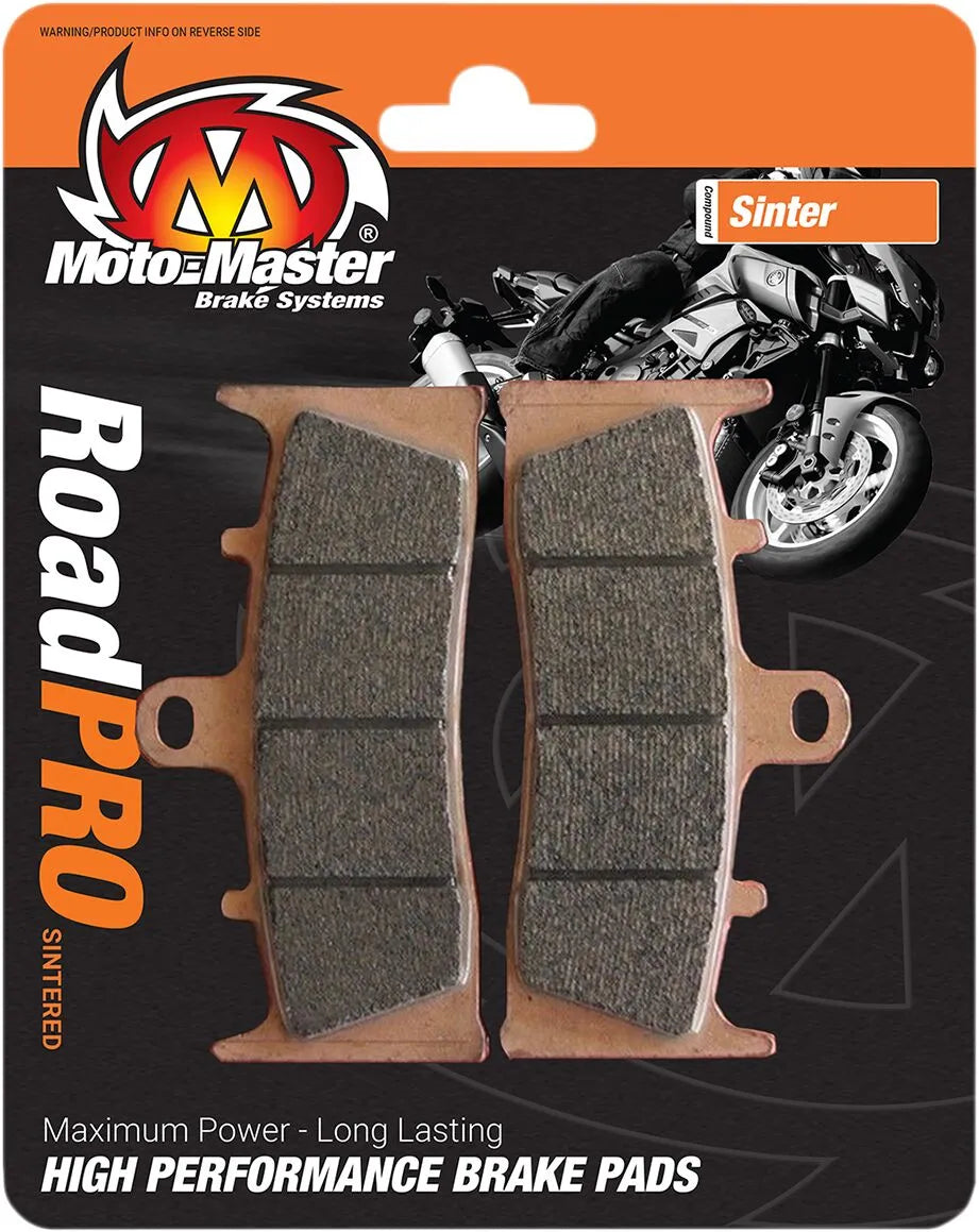 Moto-master Roadpro Sinter Brake Pad Front - Sintered Metal - Front
