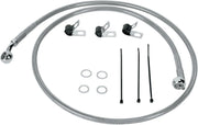Drag Specialties Edelstahl Bremsleitungssatz 44.25"