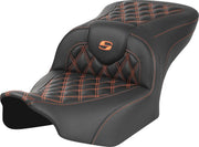 Saddlemen Roadsofa Lattice Stitch Seat - For Harley Davidson