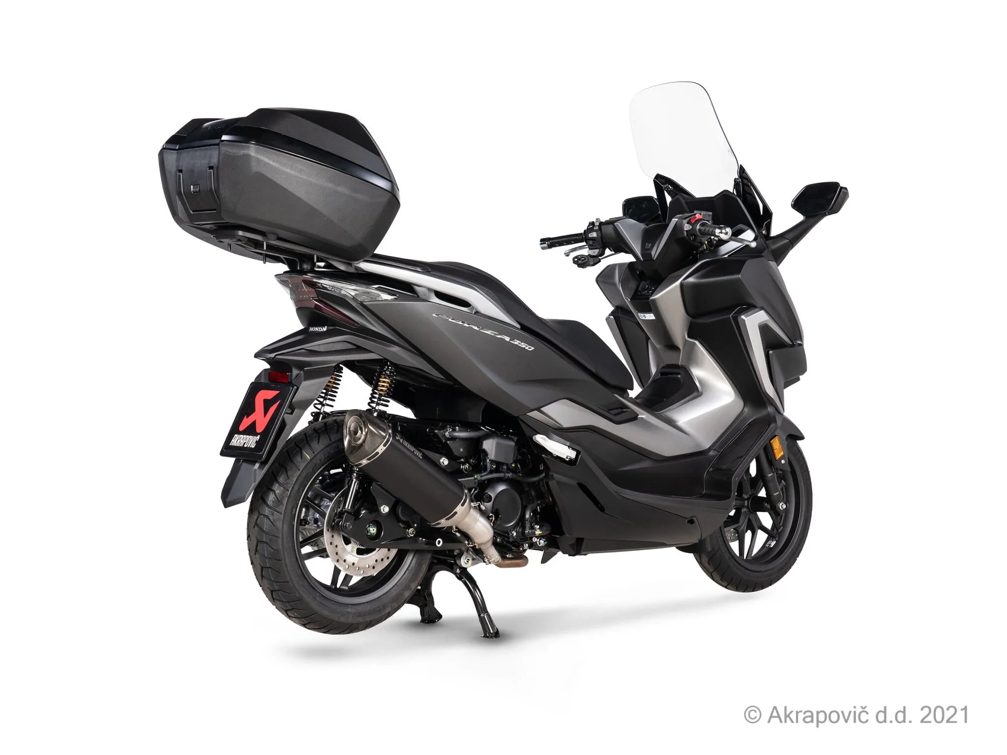 Akrapovic Slip-on Line Schalldämpfer Für Roller - ECE Straßenzulassung