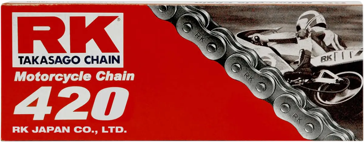 Rk M420 Standard Motorcycle Chain