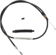 La Choppers Black Vinyl Clutch Cable for 12"-14" Ape Hangers