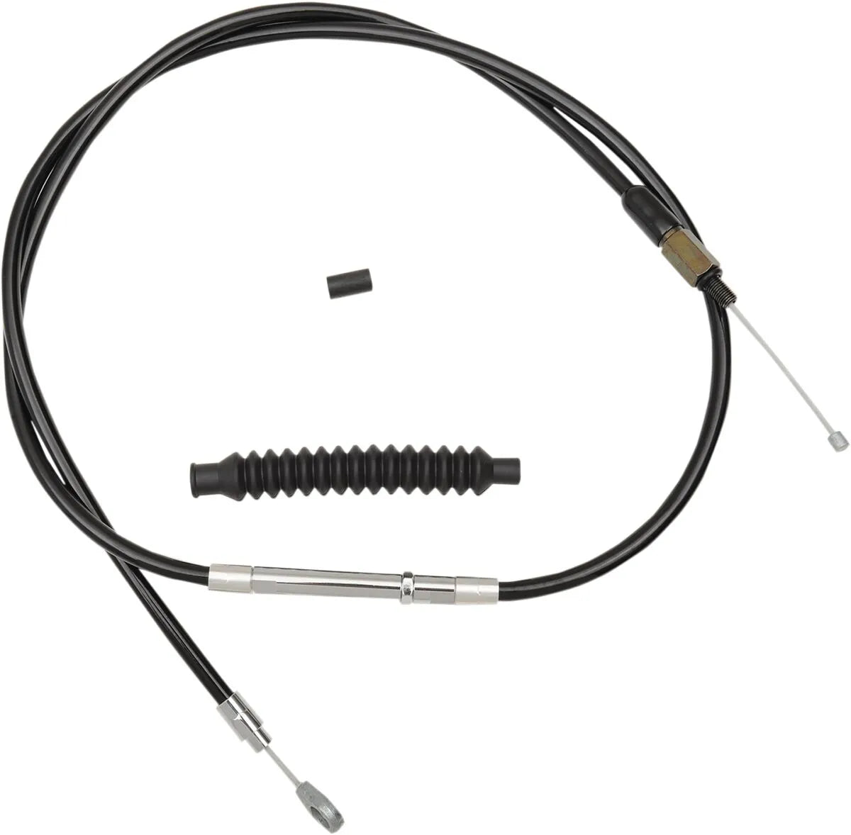 La Choppers Black Vinyl Clutch Cable for 12"-14" Ape Hangers