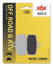 Sbs Cs Carbon Bremsbelagsatz Für Motocross - Vorne