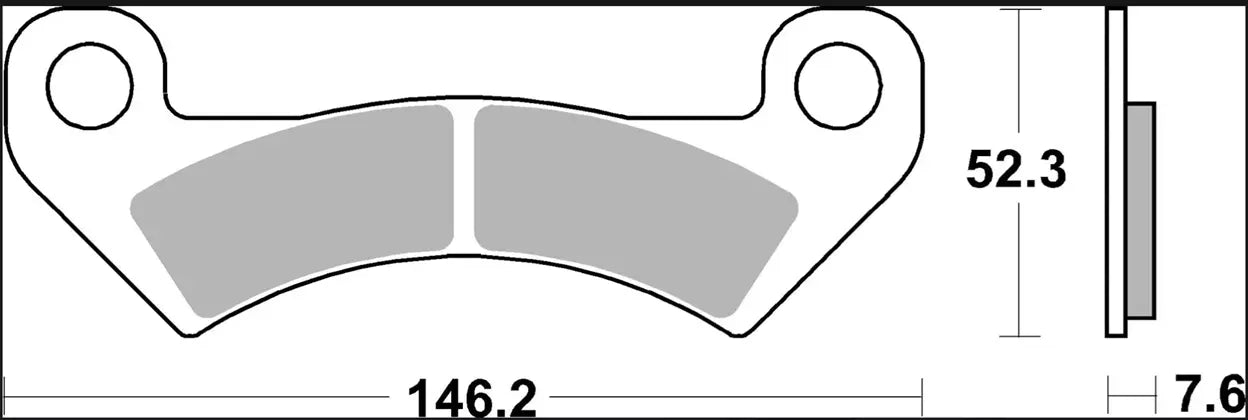 Brembo Sd Sintered Offroad Bremsbeläge