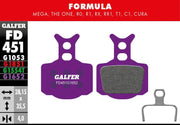 Galfer G1652 E-Bike Brake Pads for Formula Brakes