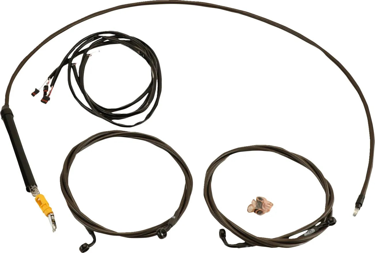 La Choppers Midnight Cable Kit for 18-20 inch Handlebars