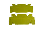 Polisport Radiator Guards For Suzuki - Yellow