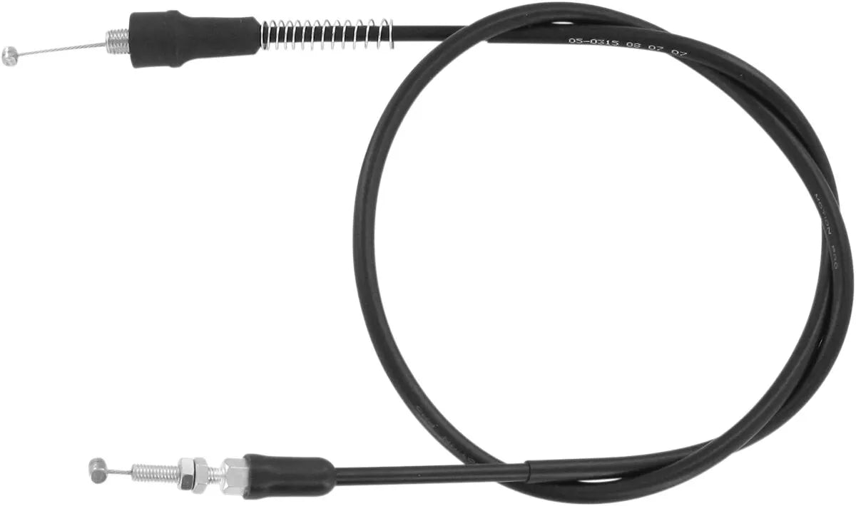 MOTION PRO Black Vinyl Throttle Cable +2" Alternate Length