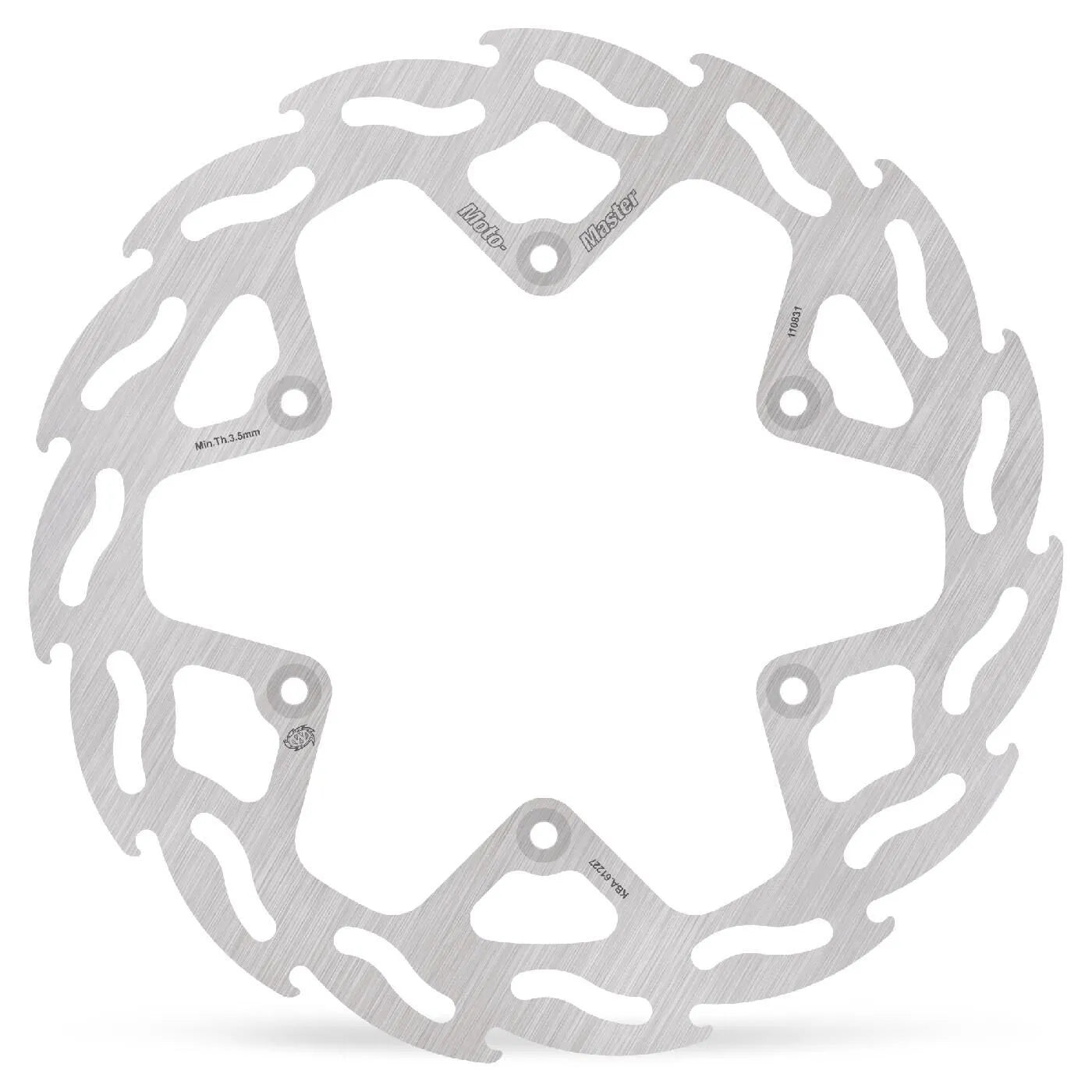 Moto-master Flame Series Brake Rotor - Performance Upgrade - Rear