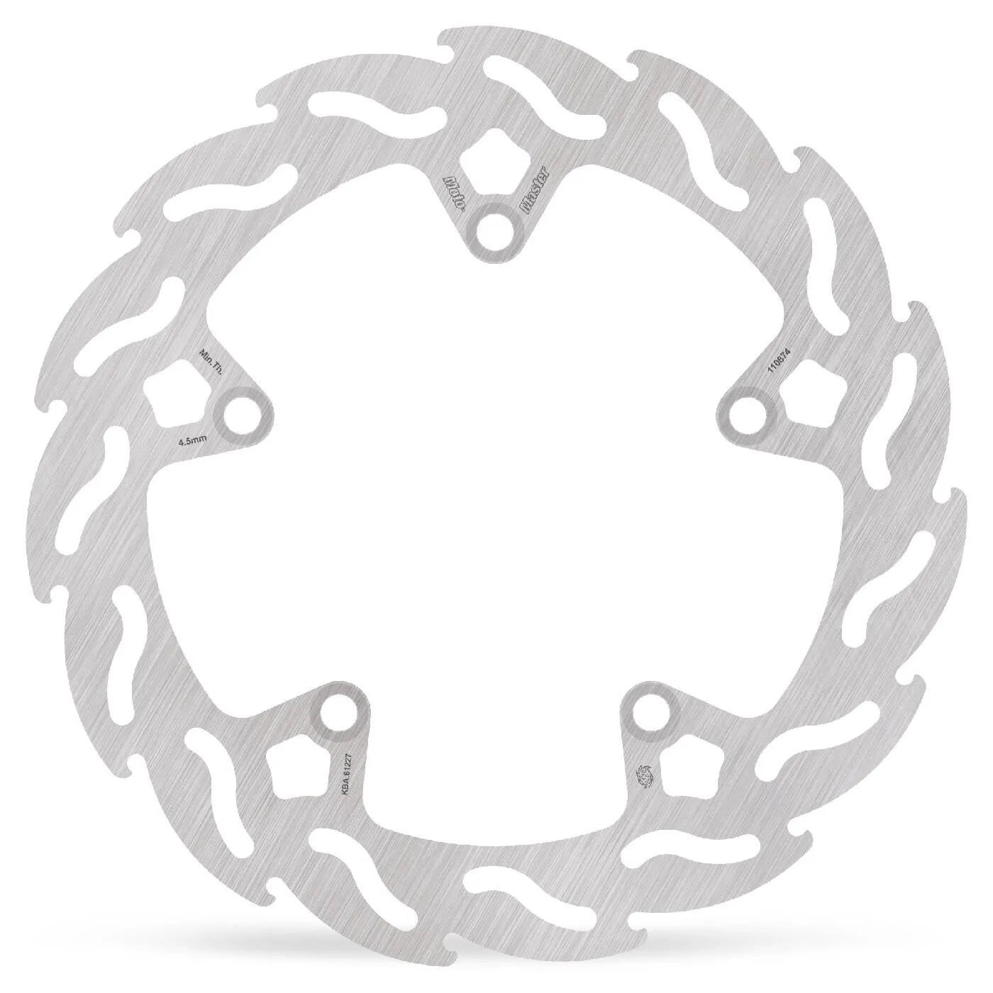Moto-master Flame Series Feste Bremsscheibe - Vorne
