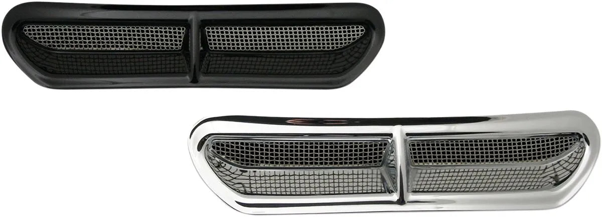 Custom Dynamics Fairing Vent Cover - Stainless Mesh