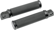 Drag Specialties Foot Pegs - Black Nylon Insets