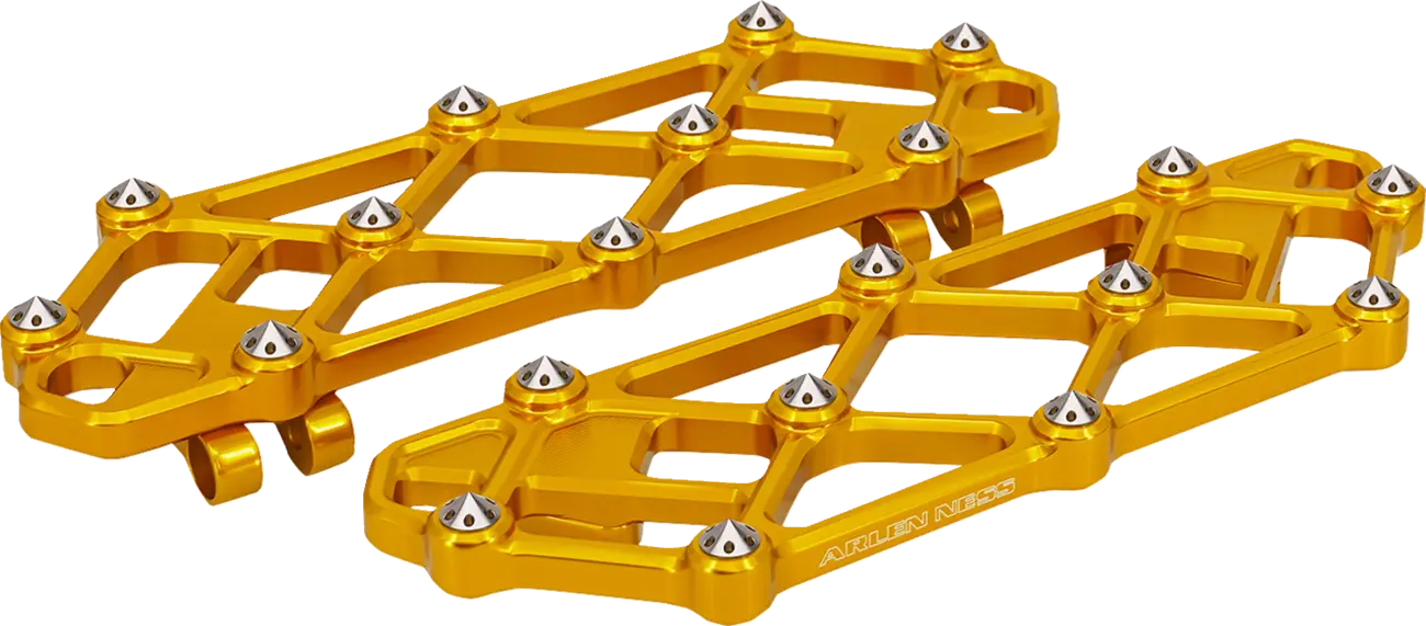 Arlen Ness Diamond Floorboards - Gold