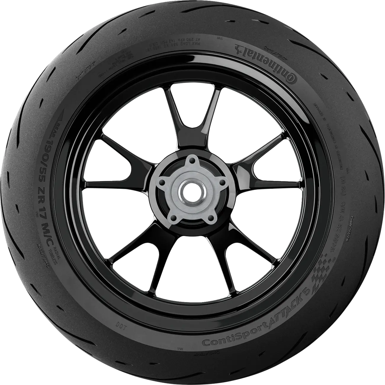 Continental ContiSportAttack 5 Rear Radial Tire 160/60ZR17