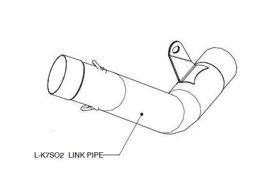 Akrapovic Link Pipe für BMW S1000RR (2017-2018)