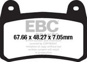 Ebc Fa-hh Series Sinter Bremsbeläge - Vorne