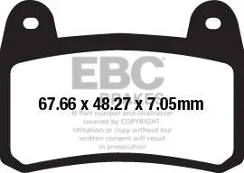 Ebc Fa-hh Series Sinter Bremsbeläge - Vorne